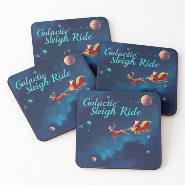 Item preview, Galactic Sleigh Ride designed and sold by duke818.