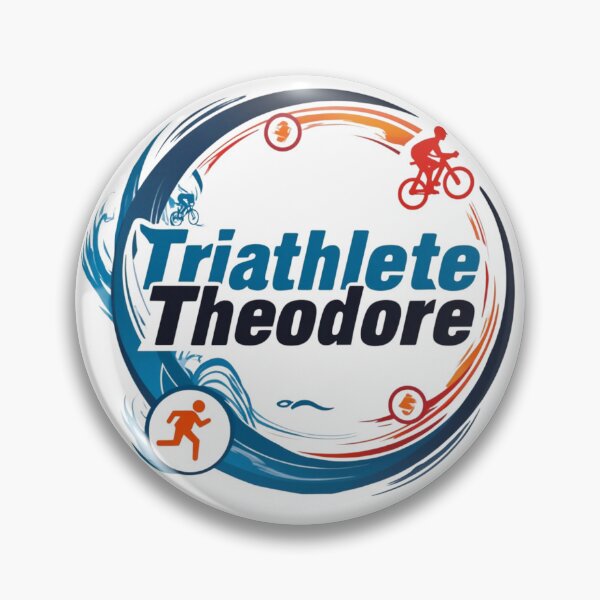 Item preview, Dynamic Triathlete Theodore - Swim, Bike, Run designed and sold by Triathlongram.