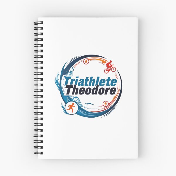 Item preview, Dynamic Triathlete Theodore - Swim, Bike, Run designed and sold by Triathlongram.