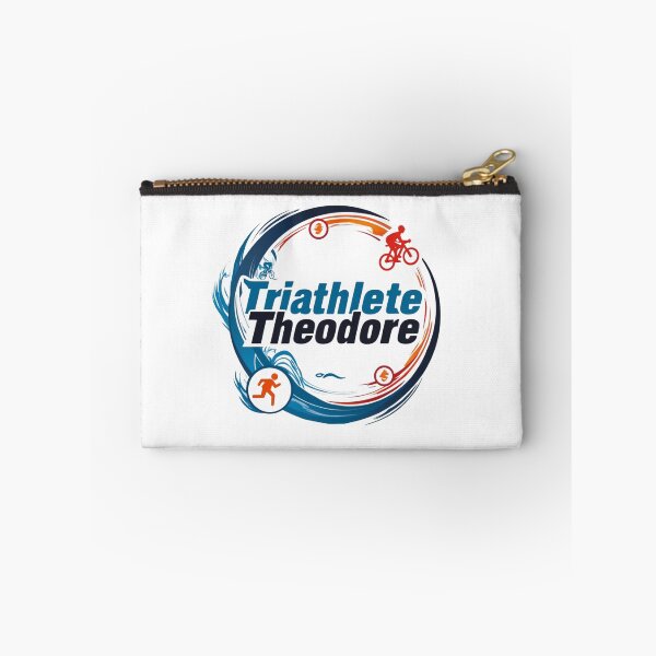 Item preview, Dynamic Triathlete Theodore - Swim, Bike, Run designed and sold by Triathlongram.