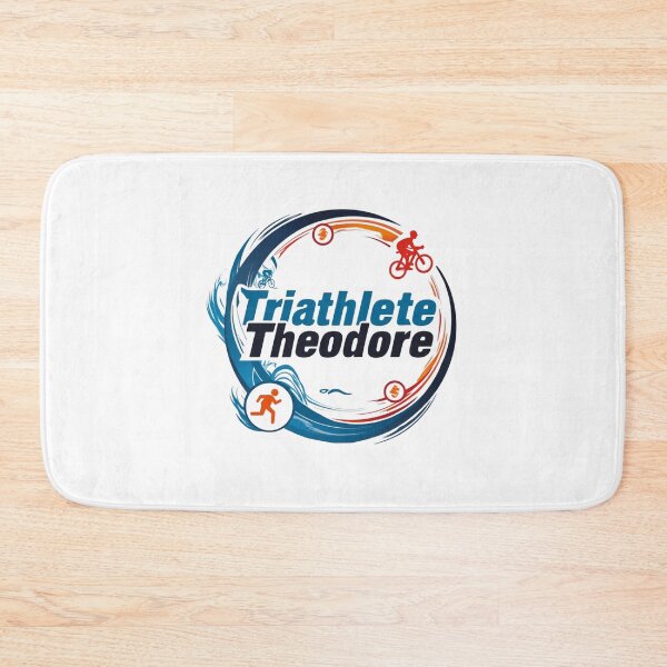 Item preview, Dynamic Triathlete Theodore - Swim, Bike, Run designed and sold by Triathlongram.