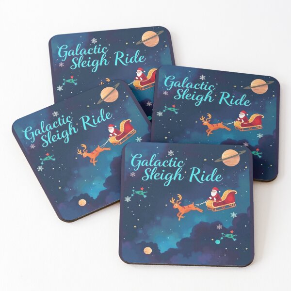 Item preview, Galactic Sleigh Ride designed and sold by duke818.