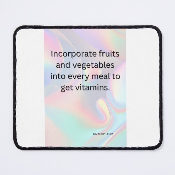 Item preview, Incorporate fruits and vegetables into every meal to get vitamins. designed and sold by CUTESTUFFnow.
