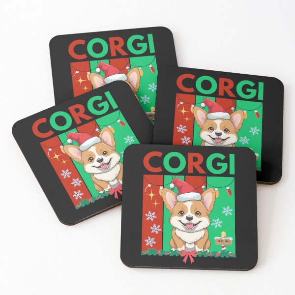 Item preview, Cute Christmas Corgi | Festive Holiday Dog designed and sold by andasanc14.