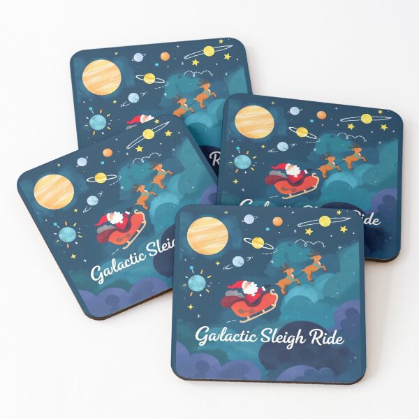 Item preview, Galactic Sleigh Ride designed and sold by duke818.