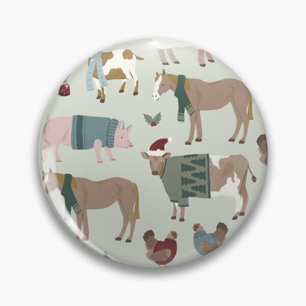 Item preview, Navidad en la granja designed and sold by ShawnaKirsch.