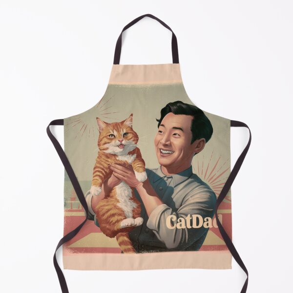 Item preview, Vintage Cat Dad Ginger Cat Graphic designed and sold by OliviiaBee.