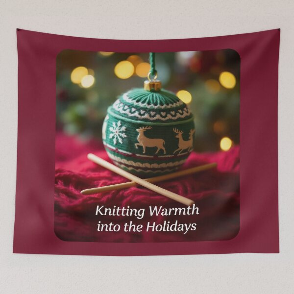 Item preview, Knitting Warmth into the Holidays designed and sold by duke818.