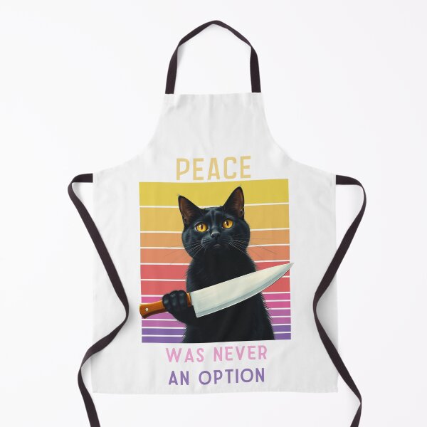 Item preview, Peace Was Never An Option Funy Cat designed and sold by NastyVirtuoso.