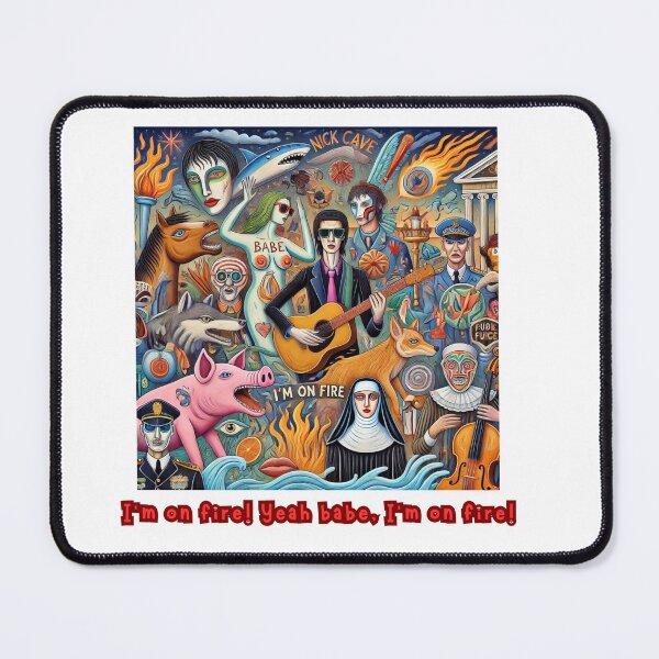 Item preview, Nick Cave: Babe, I'm on Fire designed and sold by Krcoba.
