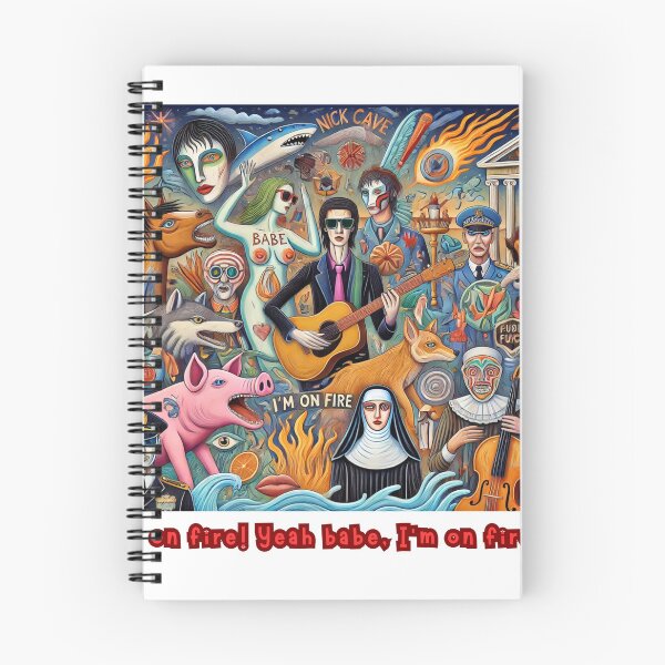 Item preview, Nick Cave: Babe, I'm on Fire designed and sold by Krcoba.