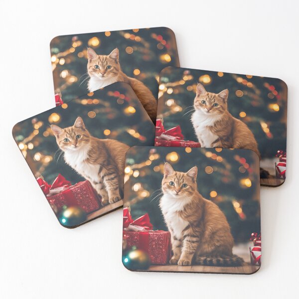 Item preview, Look at this cute christmas cat! designed and sold by OfftopSocial.