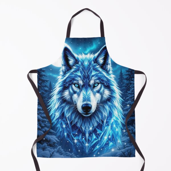 Item preview, Mystical Blue Wolf designed and sold by Iskander369.