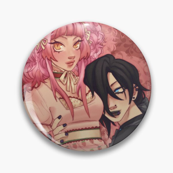 Item preview, Zane and Kawaii Chan drawing  designed and sold by quinnsquid.