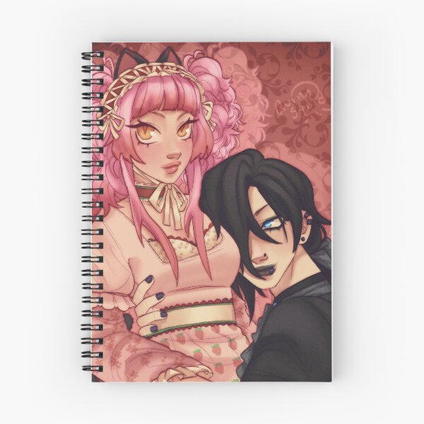 Item preview, Dibujo de Zane y Kawaii Chan designed and sold by quinnsquid.