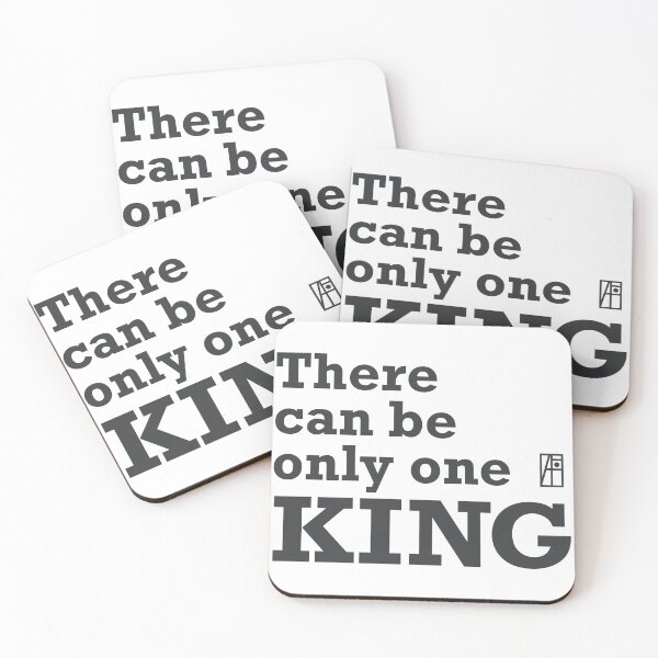 Item preview, GAME - POKER - TEXAS HOLDEM - There can be only one King- 5 designed and sold by ArtProjectShop.