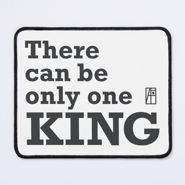 Item preview, GAME - POKER - TEXAS HOLDEM - There can be only one King- 5 designed and sold by ArtProjectShop.