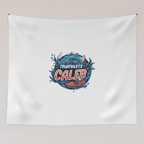Item preview, Dynamic Triathlete Caleb - Swim, Bike, Run designed and sold by Triathlongram.