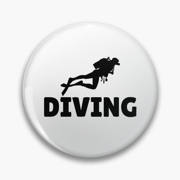Item preview, DIVING (2) - BLACK designed and sold by ArtsyCity.