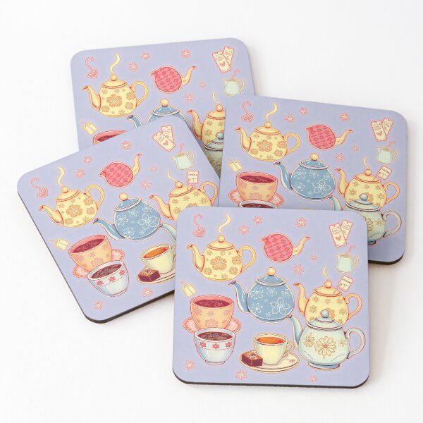 Item preview, "Doodle Tea Delight: Hand-Drawn Tea Culture Illustrations" designed and sold by hjian8219.