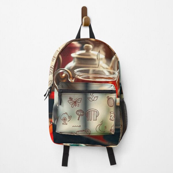 Item preview, "Doodle Tea Delight: Hand-Drawn Tea Culture Illustrations" designed and sold by hjian8219.
