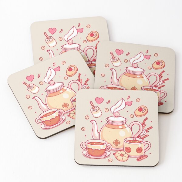 Item preview, "Doodle Tea Delight: Hand-Drawn Tea Culture Illustrations" designed and sold by hjian8219.