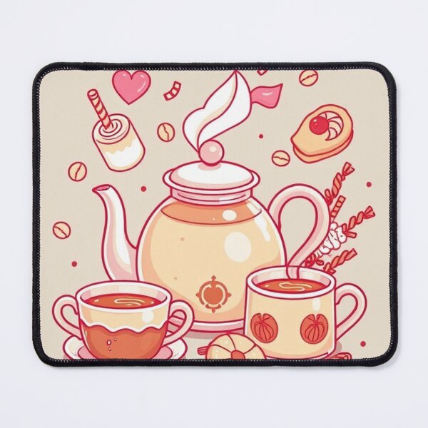 Item preview, "Doodle Tea Delight: Hand-Drawn Tea Culture Illustrations" designed and sold by hjian8219.