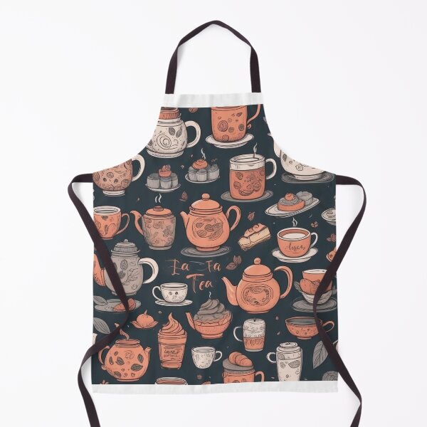 Item preview, "Doodle Tea Delight: Hand-Drawn Tea Culture Illustrations" designed and sold by hjian8219.