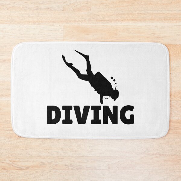 Item preview, DIVING (3) - BLACK designed and sold by ArtsyCity.