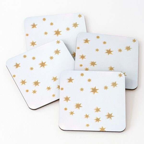 Item preview,  "Golden Stars and Snowflakes: Elegant Festive Line Art Frame" designed and sold by hjian8219.