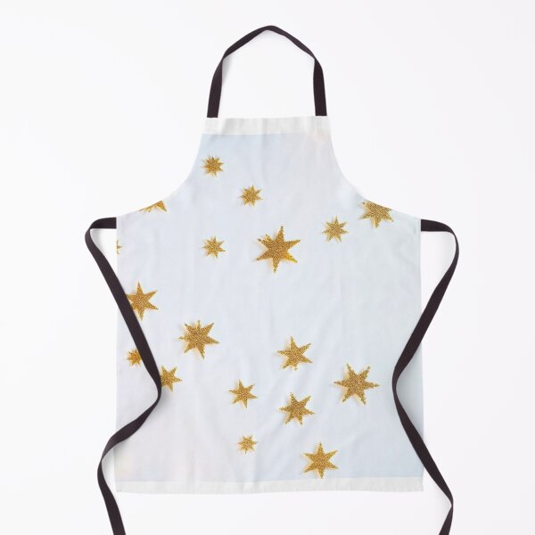 Item preview,  "Golden Stars and Snowflakes: Elegant Festive Line Art Frame" designed and sold by hjian8219.