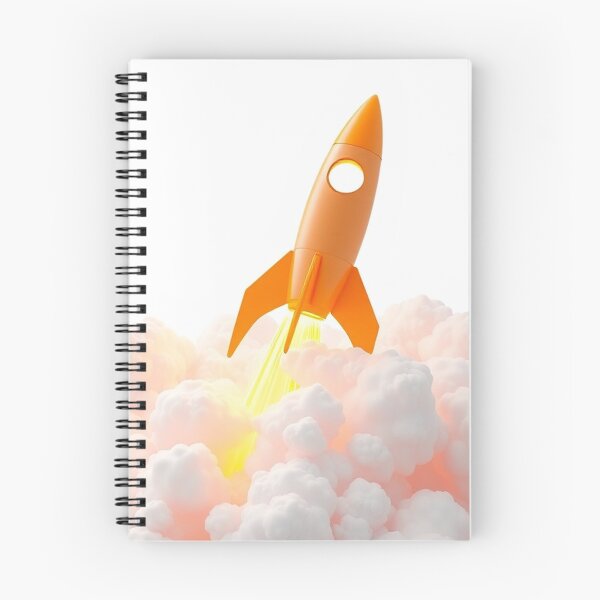 Item preview, "Rocket Launch to Success: 3D Growth and Achievement Illustration" designed and sold by hjian8219.