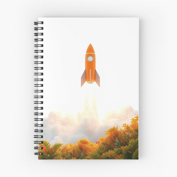 Item preview, "Rocket Launch to Success: 3D Growth and Achievement Illustration" designed and sold by hjian8219.
