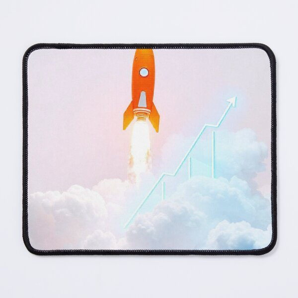 Item preview, "Rocket Launch to Success: 3D Growth and Achievement Illustration" designed and sold by hjian8219.
