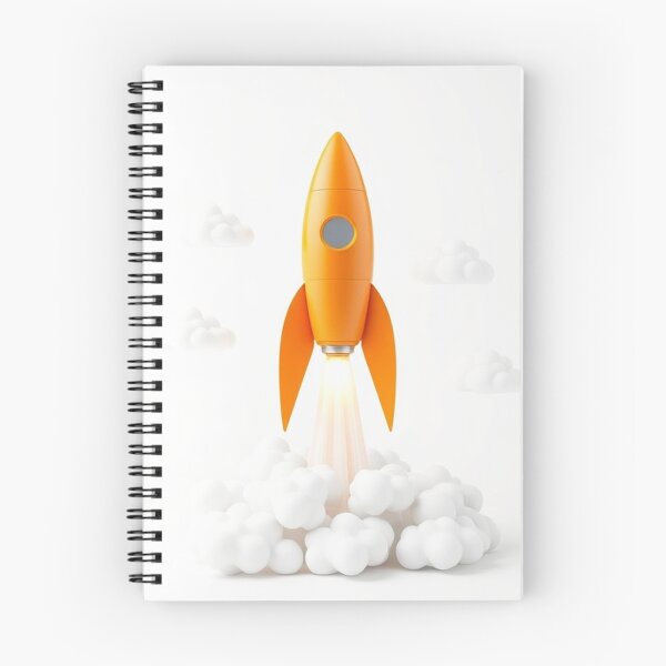 Item preview, "Rocket Launch to Success: 3D Growth and Achievement Illustration" designed and sold by hjian8219.