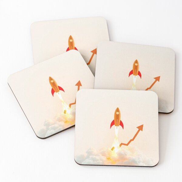 Item preview, "Rocket Launch to Success: 3D Growth and Achievement Illustration" designed and sold by hjian8219.