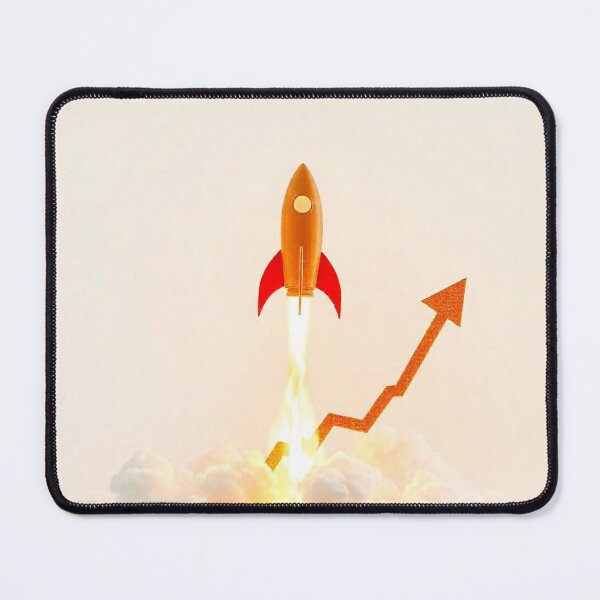 Item preview, "Rocket Launch to Success: 3D Growth and Achievement Illustration" designed and sold by hjian8219.