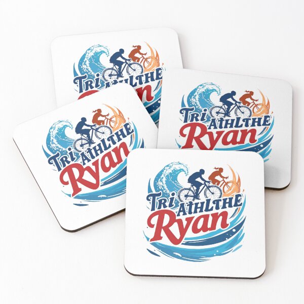 Item preview, Dynamic Triathlete Ryan - Swim, Bike, Run designed and sold by Triathlongram.