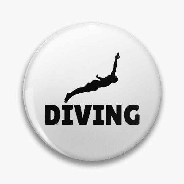 Item preview, DIVING (6) - BLACK designed and sold by ArtsyCity.