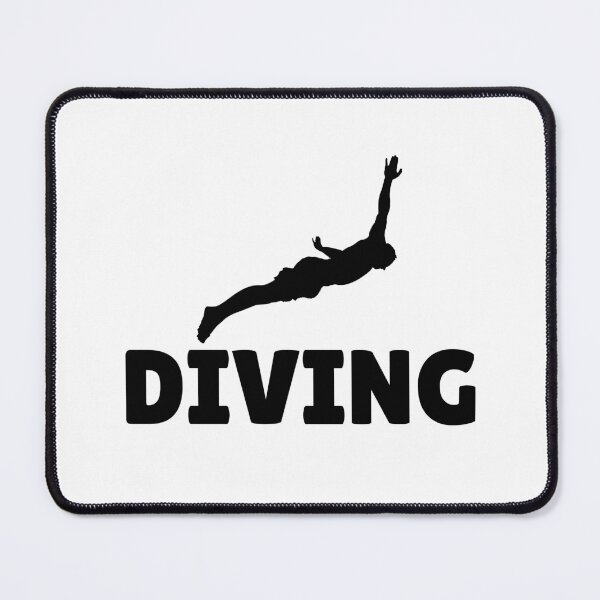 Item preview, DIVING (6) - BLACK designed and sold by ArtsyCity.
