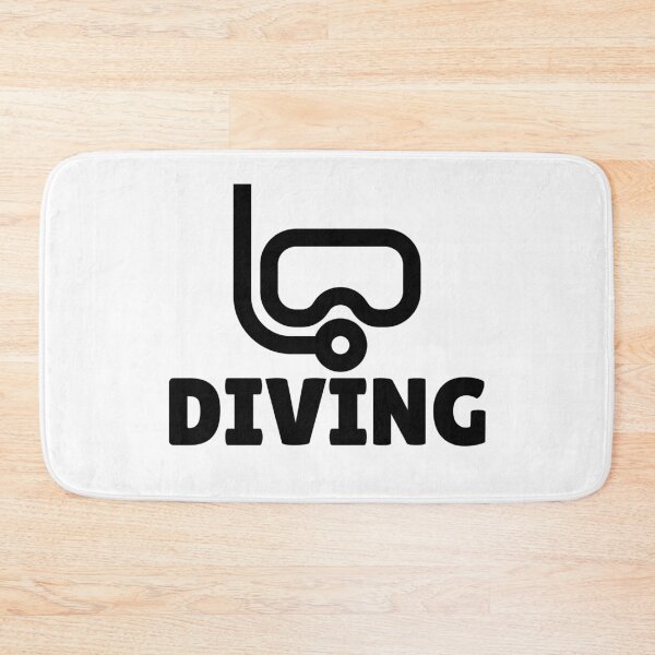 Item preview, DIVING (7) - BLACK designed and sold by ArtsyCity.