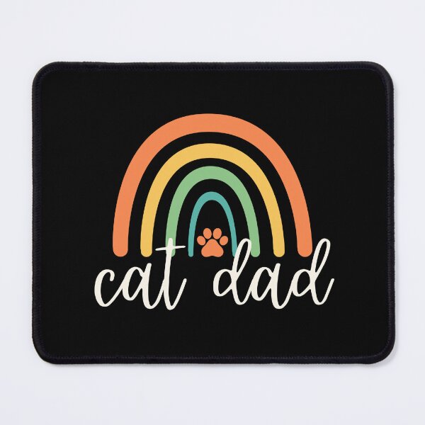 Item preview, Cat Dad - Colorful Rainbow - Paw - Cat Father Gift designed and sold by patternjp.