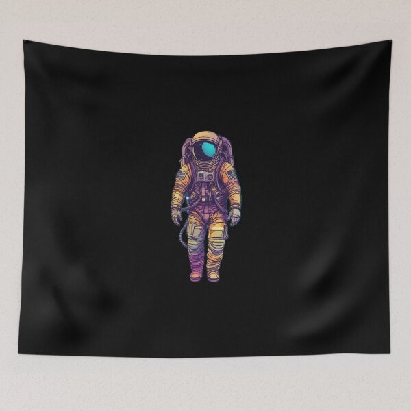 Item preview, Orange Suited Spaceman designed and sold by Zenvo.