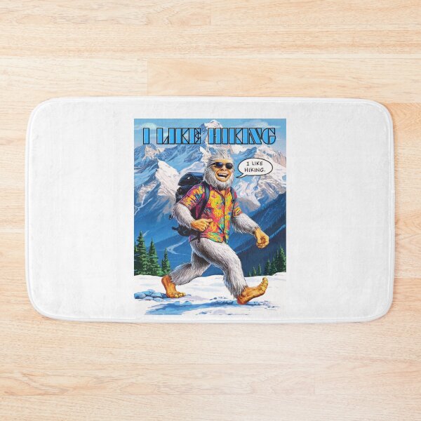 Item preview, Yeti Bigfoot Likes Hiking designed and sold by HG-Creation-Design.