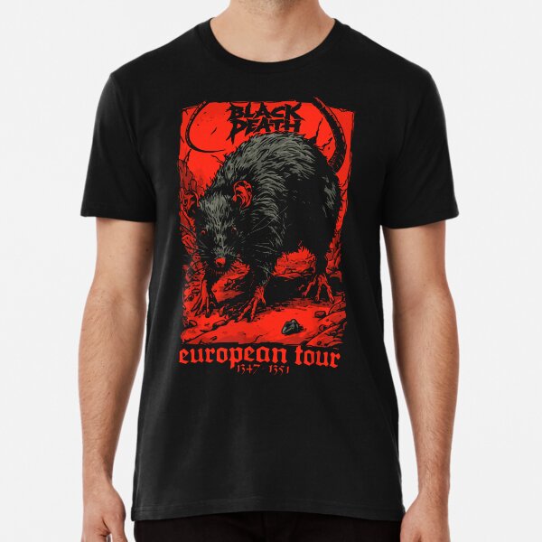 Item preview, Black Death European Tour Plague Rat Medieval History Goth designed and sold by jlcowdrey.
