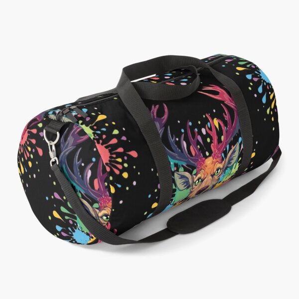 Item preview, 07 Party Deer colorful deer head paint splash designed and sold by Margarita-Art.