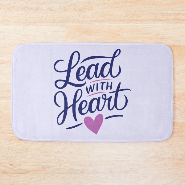 Item preview, Lead With Heart Inspirational Message designed and sold by serein32.
