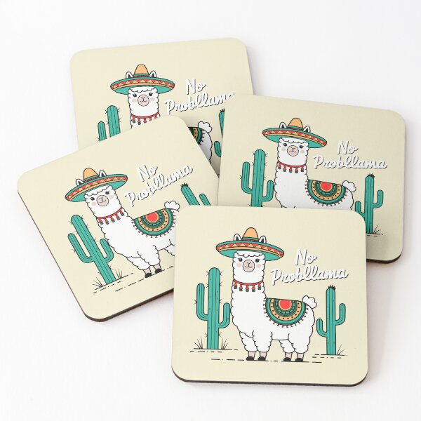 Item preview, No Probllama Llama With Sombrero designed and sold by serein32.