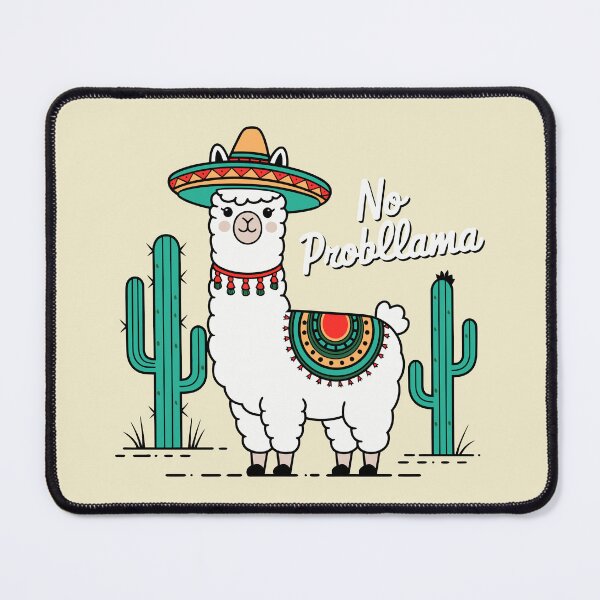 Item preview, No Probllama Llama With Sombrero designed and sold by serein32.