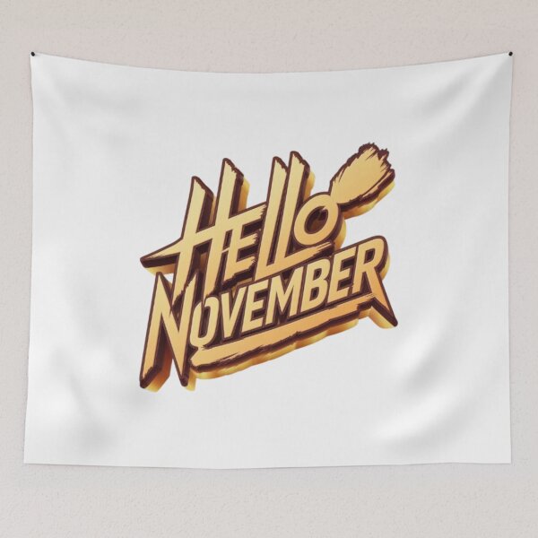 Item preview, HelloNovember tshirt design designed and sold by idizayilstore.